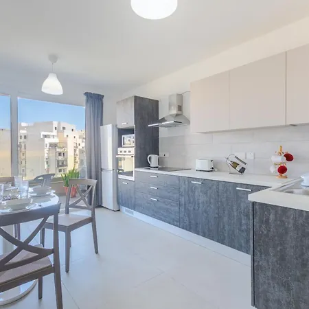 Apartament Brand New Modern Bugibba 3bdr 2 Bth